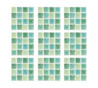 Pegatinas de Azulejos, Adhesivos de mosaico de mármol para azulejos de pared, papel pintado autoadhesivo de PVC, azulejos adhesivos, calcomanías adhesivas (B4,20cm/30 Pcs)
