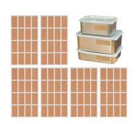 Pegatinas de botellas de corcho - Etiquetas de despensa de cocina extraíbles impermeables - Material ecológico, pegatinas de laba de corcho etiquetas de despensa de cocina, etiquetas de trueque