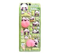 Pegatinas de burbujas - Dibujos animados 3D | Pegatinas - Kids Scrapbook Decals Bubble Stickers - Reutilizables Desmontables para Casa Aula Scrapbooking Teléfono Móvil Ordenador Cuaderno