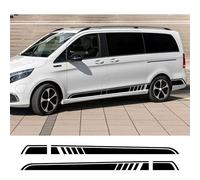 Pegatinas de Coche 2PCS, para Benz Vito V Clase Viano W447 V260 W639 W638 Marco, para Accesorios de afinación de Furgoneta Polo Calcomanías de Vinilo para Coches Pegatinas de Coche Franja