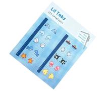 Pegatinas de criaturas marinas - Lindas hojas de decoración de bricolaje, juego de arte temático de 3,9 pulgadas con diseño de cáscara, pegatina autoadhesiva, estilo de cuaderno, decoración creativa d