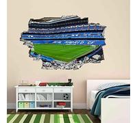 Pegatinas De Decoración De Pared Pegatinas De Arte De Pared Del Estadio Bernabeu Del Real Madrid, Mural Para Niños, Dormitorio, Decoración Del Hogar 65x97cm