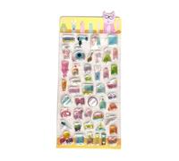 Pegatinas De Dibujos Animados Con Revestimiento De Purpurina Para Proyectos De Arte Para Niños Respaldo Reposicionable Y Diseños Artesanales Pegatina Con Purpurina De