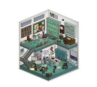 Pegatinas de escenario para casa - Miniaturas decorativas para el hogar - Suministros de scrapbooking y ocio de papel para adolescentes adultos y mujeres