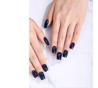 Pegatinas De Esmalte Uñas Gel Semi Curado Tiras Color Sólido Adhesivo Impermeable Envolturas Completas Pegatinas Arte Calcomanías Uñas Semi Cursed Brillo