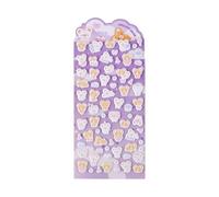 Pegatinas de espuma de dibujos animados para botella de agua, estuche de bolígrafo, diario, álbum de recortes, decoración de recompensas, cumpleaños