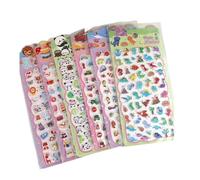 Pegatinas de espuma, recompensa para niños para álbumes de recortes, cuaderno, diario, botella de agua, cubierta de teléfono, decoración de portátil, espuma de dibujos animados