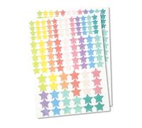 Pegatinas de estrellas pastel, 246 piezas, pegatinas para niños, scrapbooking