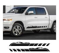 Pegatinas de Etiqueta de montaña para la Puerta de Pickup, Accesorios para Ford F150 Ranger Tacoma, para Memoria RAM para Dodge, para Isuzu Pegatinas con patrón de Coche Dmax