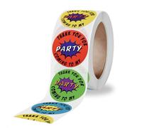 Pegatinas de Etiqueta Engomada del Sello de Regalo Pegatinas Divertidas Pegatinas Decorativas para Fiesta de Cumpleaños