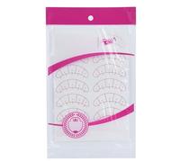 Pegatinas de extensión de pestañas con adhesivo suave y seguro para la piel, almohadillas de aislamiento profesional para artistas y principiantes, ideal para práctica y aplicación precisa