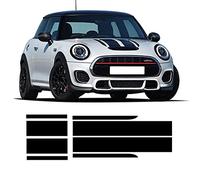 Pegatinas de faldón Lateral para el capó del Coche, Pegatina para el capó, Cubierta del Motor, calcomanía para el Cuerpo del Maletero Trasero, para Mini Cooper R56 R57 R58 R59 F55 F56 F57 JCW