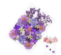 Pegatinas De Flores Secas - 35 Piezas De Flores Prensadas Secas | Hojas Florales Para Manualidades De Bricolaje | Pegatinas De Plantas Botánicas ? Pegatinas De Plantas Para Llevar Un Diario | Pegatina