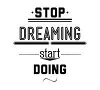 Pegatinas de grabado Deja de beber y empieza a hacer una cita inspiradora. 54.6x55.6cm No daña la superficie de la pared Negro