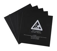 Pegatinas de impresión 3D, 3Pcs Impresora 3D Plataforma de cama de calor Pegatina Placa Placa 220x220mm, Superficie de construcción de impresión 3D para PLA, ABS, HIPS, PETG, TPE Consumibles, Nylon