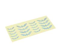 Pegatinas de Incrustaciones Decorativas para Diapasón de Guitarra de Murciélago, Marcador Adhesivo para Guitarra Acústica Eléctrica Decorativa