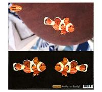 Pegatinas de incrustaciones para ukeleles - Pez payaso (L&R Set)