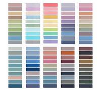 Pegatinas De Índice Autoadhesivas De 10 Colores, Pegatinas Para Etiquetas De Clasificación De Notas, Papel De Notas Transparente, Aptas Para Escuelas Y Oficinas.
