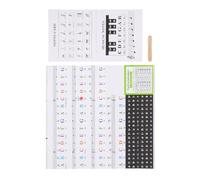 Pegatinas de Introducción al Piano para Principiantes, 88 Teclas | Adhesivas para Teclado Electrónico, Lectura Fácil y Efecto Visual, para Órgano y Clase