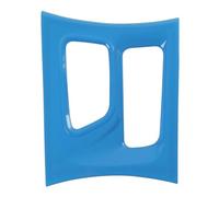 Pegatinas de la cubierta de la decoración del Panel de la palanca de cambios del coche del ABS compatibles con el cargador 2015 en adelante(Light blue)