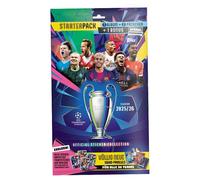 Pegatinas de la liga de campeones de la topps 2025-26, paquete de inic