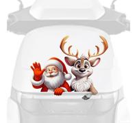 Pegatinas De La Ventana Del Coche De Navidad,Pegatinas De La Ventana Del Coche De Navidad | Calcomanías de la decoración del ordenador portátil | Etiqueta engomada de la ventana trasera del coche de