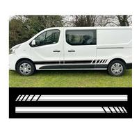 Pegatinas de Las Franjas de Las Puertas del Coche, para Renault Trafic 3 2, para Fiat Talento, para Nissan NV300, para Accesorios de Vinilo para Vauxhall Vivaro Camper Van