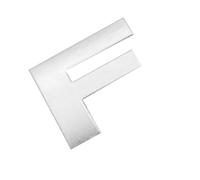 Pegatinas de letras de emblema para coche, pegatinas de parachoques de coche con letras 3D - Calcomanías automotrices a prueba de polvo | Pegatinas de alfabeto de larga duración para uso en exteriores