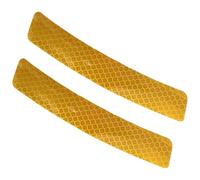 Pegatinas de llanta de neumáticos, Cinta adhesiva reflectante para cubo de rueda, Pegatinas de coche de advertencia de seguridad nocturna, pegatinas decorativas de seguridad de rueda