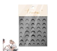 Pegatinas de manicura francesa, accesorios de diseño de uñas degradados, pegatinas de uñas duraderas, para damas novias, uso diario, celebración, boda, vacaciones, cita, salón de uñas nocturno