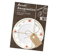 Pegatinas de mensaje autoadhesivas Serie de tazón y tazón Notas adhesivas Blocs de notas Hermosos Blocs de notas Creativos Suministros de Oficina Escolar Tazón y Tazón Serie Más Pegajoso Simple Blocs