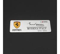 Pegatinas de Metal 3D Coche para Ferrari Portofino SF90 Roma F8 812 458 296 430 F12 Emblemas Pegatinas Maletero Pegatinas el Cuerpo Accesorios de Decoración con Estilo,B