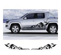 Pegatinas de montaña para Coche, para VW Amarok, para Toyota, Hilux, para Dodge, RAM, para Isuzu Dmax GWM Poer, para Nissan Navara, calcomanía Decorativa para camioneta.