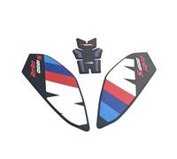 Pegatinas de Motos para BMW S1000RR, Pegatinas Antideslizantes para Agarre De Tanque De Motocicleta, Almohadilla Lateral De Goma De Tracción, Rodilla De Gas para BMW S1000RR HP4 2019-2023