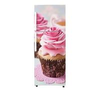 Pegatinas de nevera - Cup Cakes 3617682464975 - Adhesivo + Protector Mate - 65 x 160 cm - Ideal para nevera 55 x 160 cm