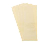 Pegatinas de Notas de Escala para Erhu, 4 Hojas, Pvc Negro
