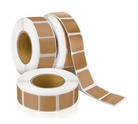 Pegatinas de objetivo, pegatinas de objetivo, pegatinas de práctica, 3000 pegatinas cuadradas autoadhesivas, kit de reparación de tablero de tiro, marcadores reutilizables, entrenamiento de armas de