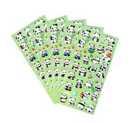 Pegatinas de Panda, 1000 piezas 3D Pegatinas Panda Impermeables, Pegatinas Panda DIY, para computadora portátil bicicleta guitarra scooter botella de agua equipaje álbum de recortes patineta