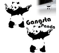 Pegatinas de Panda y Animales para Coche y Bicicleta, Divertidas para Camión