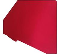 Pegatinas de papel pintado de PVC estilo terciopelo para cajones de joyas, muebles, muebles, paredes, marcos de fotos y aplicaciones interiores de vehículos (rojo)