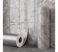Pegatinas de Pared Autoadhesivas de Mármol 3D, 40X300CM Fondo Engrosado, Rollo de Pegatinas Autoadhesivas de PVC IXPE Paneles de Pared con Reducción de Ruido (OYH-02, 40X300CM)