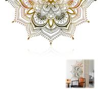 Pegatinas de pared con diseño de mandala, para dormitorio, salón, baño, sofá, ventana