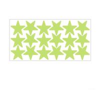 Pegatinas de pared con estrellas que brillan después de la exposición a la luz para puertas para ventanas, paredes, dormitorio, guardería, sala de juegos (212 32 de ellos)
