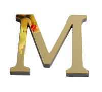 Pegatinas de pared con letras - Letras acrílicas 3D para la decoración de la pared - Pegatinas de pared de espejo Letra, Home Decor Letter Sign, Art Sticker Decal para la decoración del hogar DIY