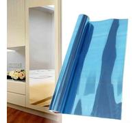 Pegatinas de pared de azulejos de espejo flexibles para decoración del hogar, crea reflejos artísticos en tu espacio vital (0,2 mm, 50 x 50 cm)