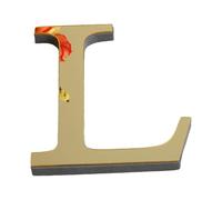 Pegatinas de pared de letra, pegatinas de pared 3D pegatinas | Letras doradas claras DIY, pegatinas acrílicas espejo para arte de pared cocina baño Bar