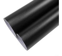 Pegatinas de pared de pizarra para superficies lisas que permiten escribir, borrar y volver a aplicar para el hogar, la oficina o el aula (color negro, 0,45 x 2 m)