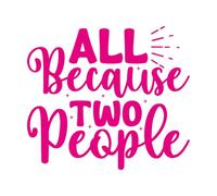 Pegatinas de pared de vinilo todo por culpa de dos personas 67.2x76.2cm Cultura del tatuaje Rosa roja