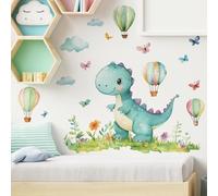 Pegatinas de Pared Dinosaurios Grande, Autoadhesivo Vinilos Decorativos Pared Dinosaurio Decorativas Bonito Vinilo Pare Infantil para Niños Habitación Infantiles Cuarto de Jugar, 1 Pieza