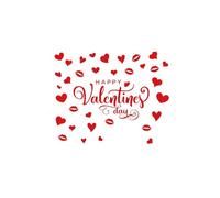Pegatinas de pared en forma de corazón que se aplican fácilmente a la pared mejoran al instante el estilo cálido cada esquina crea un y hace que estas vacaciones sean aún más especiales. 062422